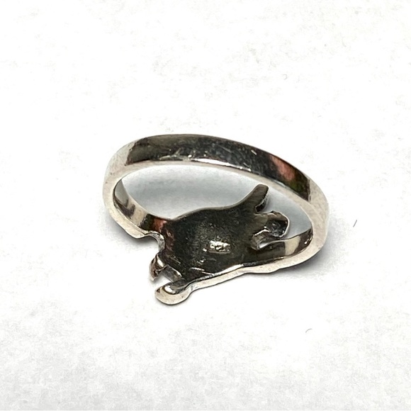 925 Sterling Silver Ring  Turtle Artisan Size 7 3.84g - Picture 3 of 7